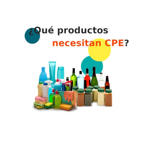 ¿Qué productos necesitan CPE?